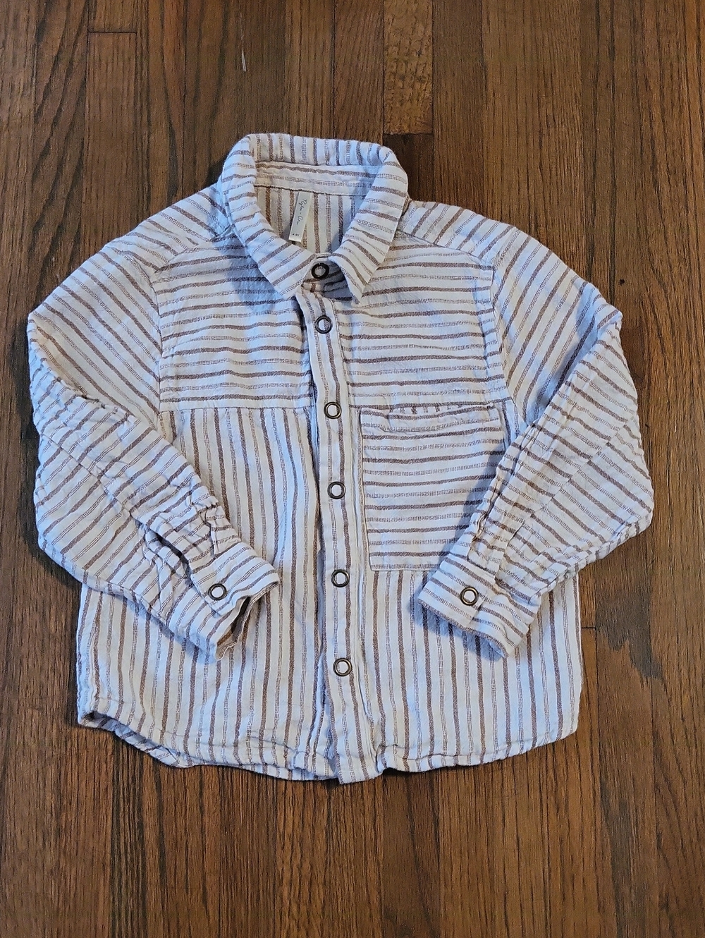 Rylee + Cru Linen Blend Shirt